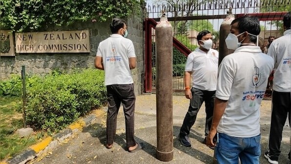 COVID-19: After deleted tweet and apology, New Zealand high commission gets oxygen cylinders from Congress youth wing