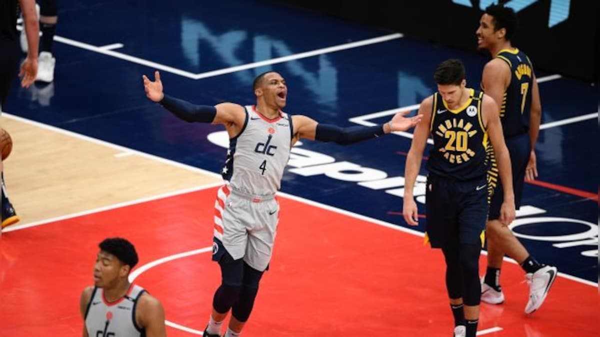 NBA: Bradley Beal, Russell Westbrook lead Wizards past Pacers for East eighth seed