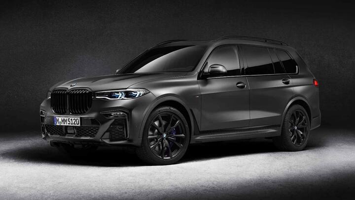 BMW X7 Dark Shadow launched in India at Rs 2.02 crore, just 500 units available globally