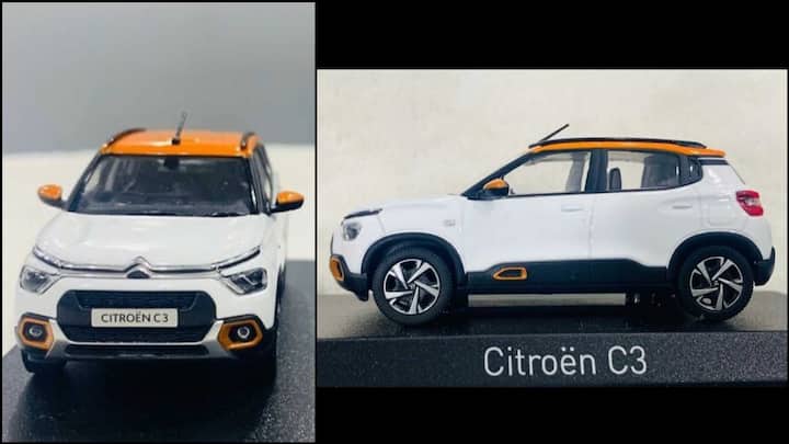 India-bound Citroen C3 compact SUV’s exterior design revealed in scale model images