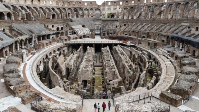Project to build stage within Rome's Colosseum, to give visitors a central viewpoint, announced by Italian govt