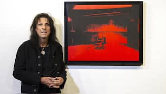 Little Electric Chair: Rock legend Alice Cooper to auction off Andy Warhol artwork
