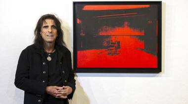 Little Electric Chair: Rock legend Alice Cooper to auction off Andy Warhol artwork