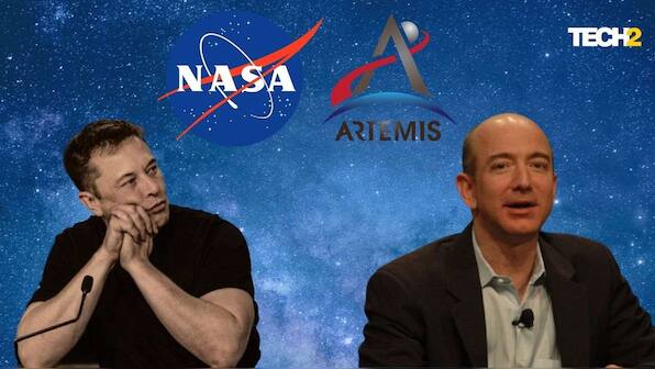 NASA contract ignites Jeff Bezos and Elon Musk feud as they vie for space supremacy