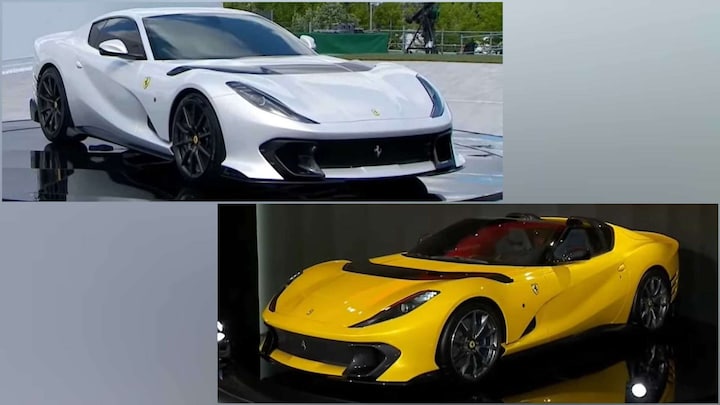 Ferrari 812 Competizione, open-top 812 Competizione A debut with 830 hp, 6.5-litre V12