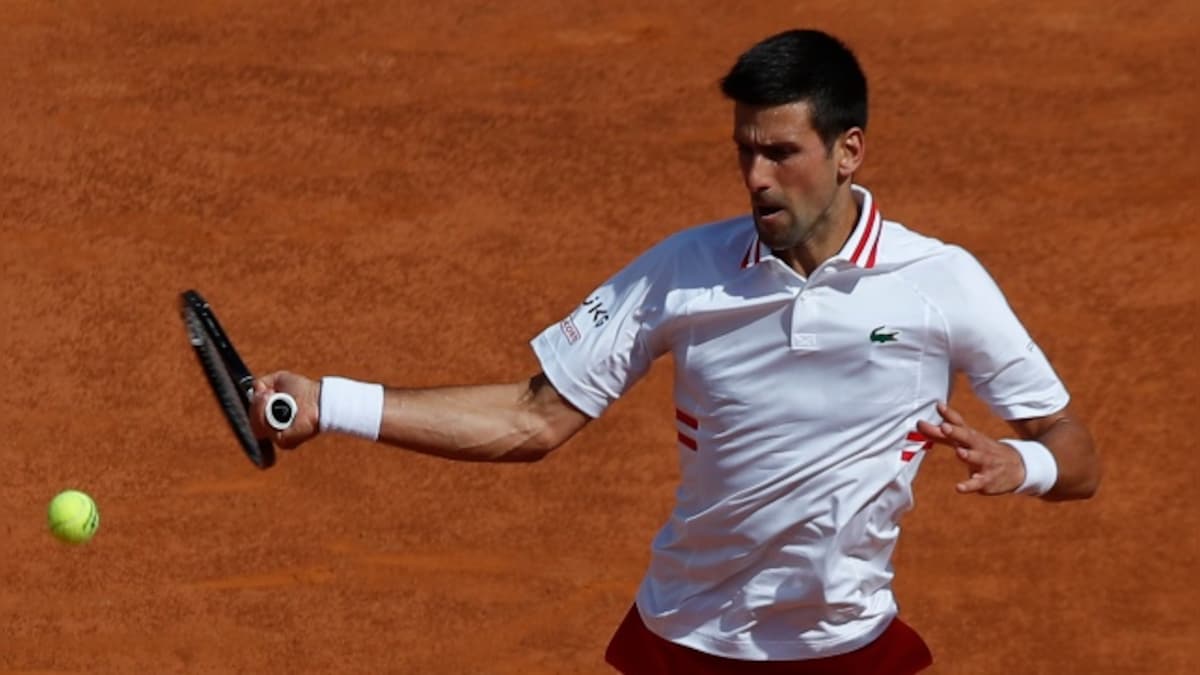 Italian Open: Novak Djokovic sails into quarter-finals with straight-set win over Alejandro Davidovich Fokina