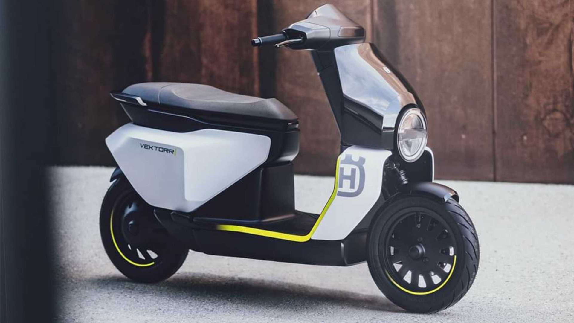 The Vektorr is Husqvarna's first-ever attempt at making an electric scooter. Image: Husqvarna