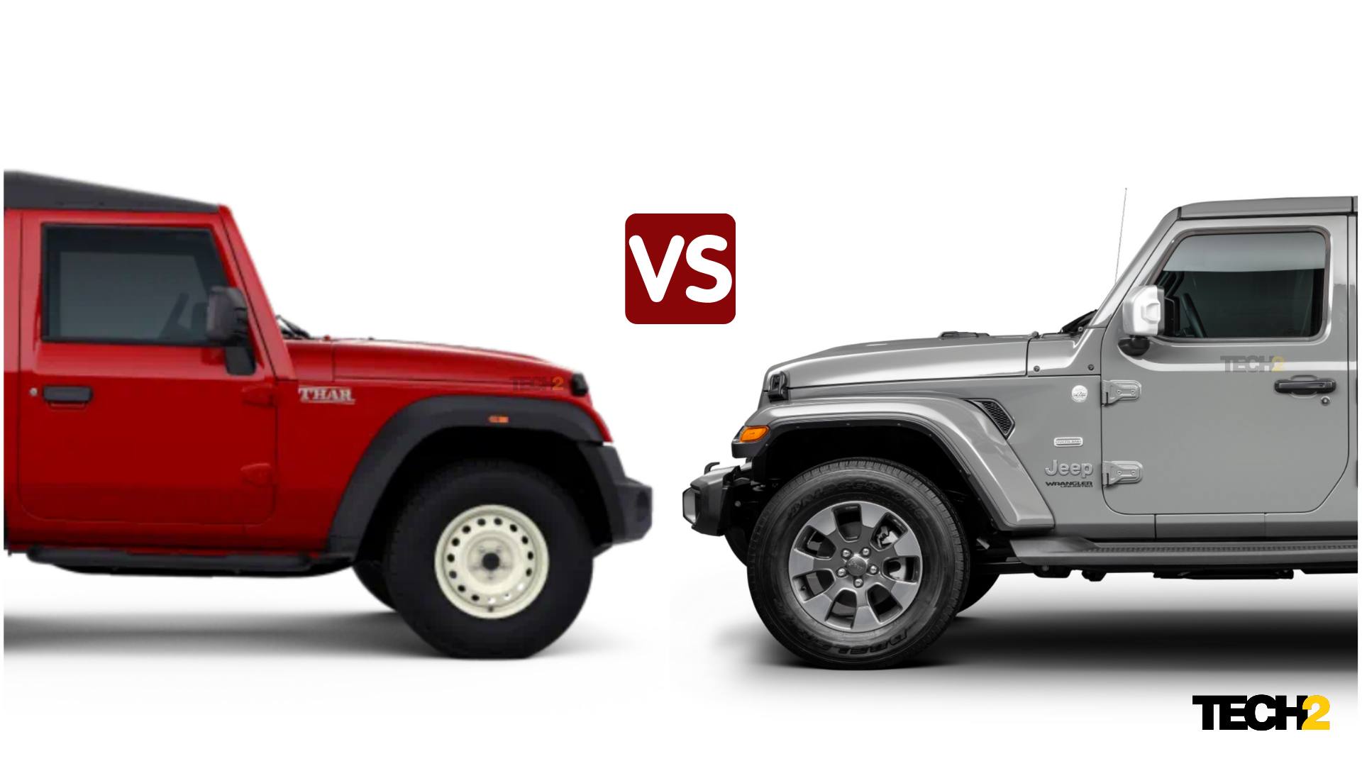 difference between thar and wrangler