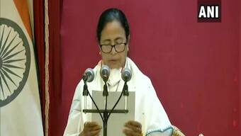 Mamata Banerjee takes oath as West Bengal CM, says will tackle post-poll violence with 'firmness'