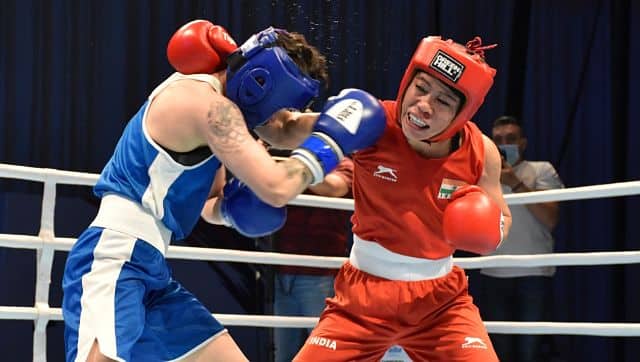 This is the 7th Asian Championships medal for Mary Kom. Image courtesy: Twitter/@BFI_official 