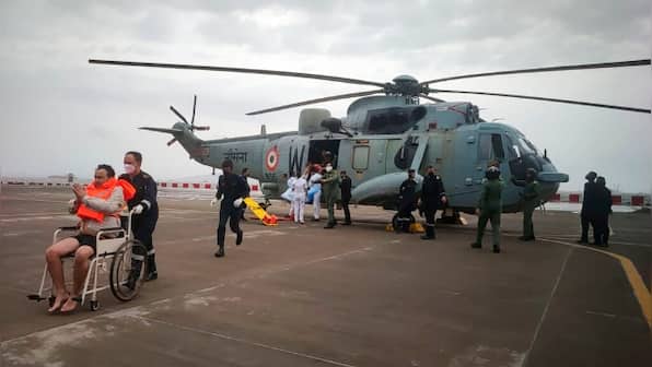 Cyclone Tauktae weakens after landfall on Gujarat coast; navy, Coast Guard rescue 314 off Mumbai coast