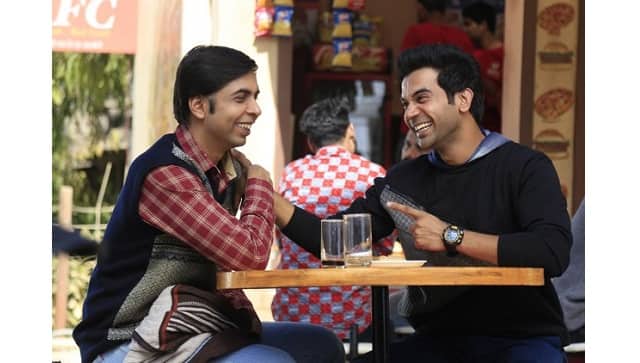 Abhishek Banerjee, Rajkummar Rao in a still from Stree