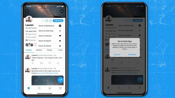 Twitter now allows users to add virtual tip jars to their accounts so others can support their tweets