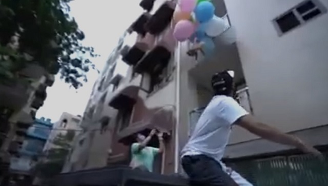 Delhi YouTuber Gaurav Sharma arrested for flying dog with hydrogen balloons: Watch video Delhi YouTuber Gaurav Sharma arrested for flying dog with hydrogen balloons: Watch video