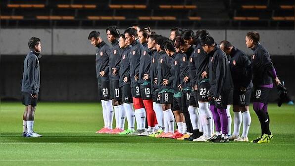 Protesting Myanmar goalkeeper refuses to fly home from Japan after raising anti-coup salute before World Cup qualifier