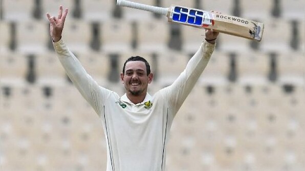 West Indies vs South Africa: Quinton de Kock's ton helps visitors seize control on Day 2 of first Test