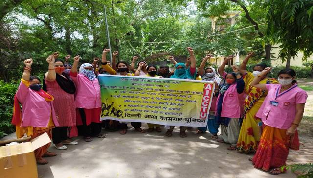 ASHAs have been fighting to be recognised as frontline workers for a long time. 