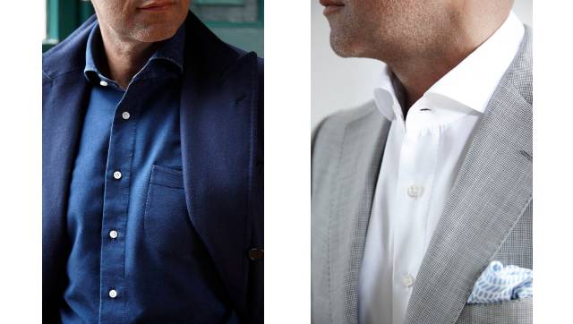 It takes 50 people (hence 100 Hands) 34 hours to make one shirt at the label