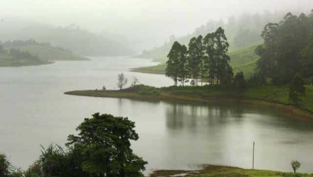 Origins of Vaigai river in Meghamalai, which forms part of Varusanadu hills.