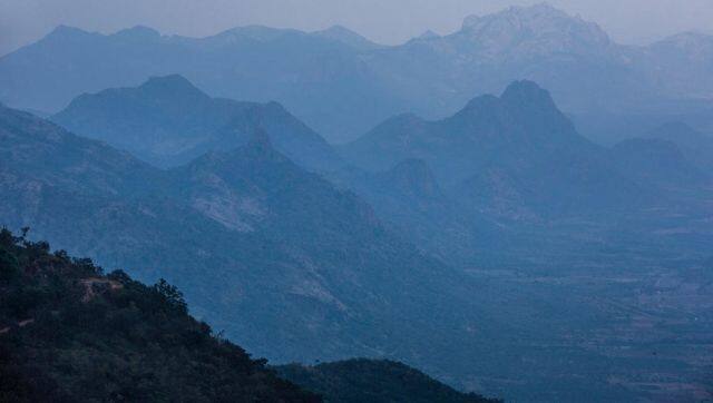 An aerial view of proposed Meghamalai-Srivilliputhur tiger reserve.
