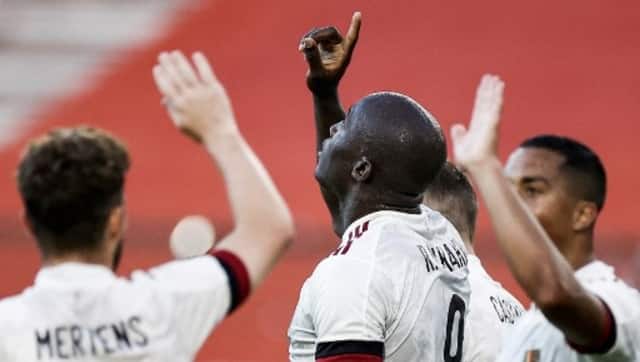 Belgium’s Lukaku scored 24 goals in the last season of Serie A, helping Inter Milan clinch the title. AFP 