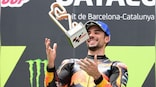 MotoGP 2021: KTM's Miguel Oliveira holds off late surge from Johann Zarco to win Catalonia MotoGP