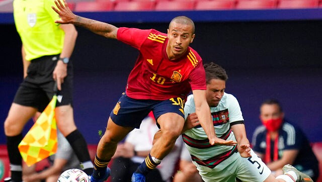 Euro 2020: Spain, Portugal play out goalless draw in front of nearly 15,000 fans in pre-tournament friendly