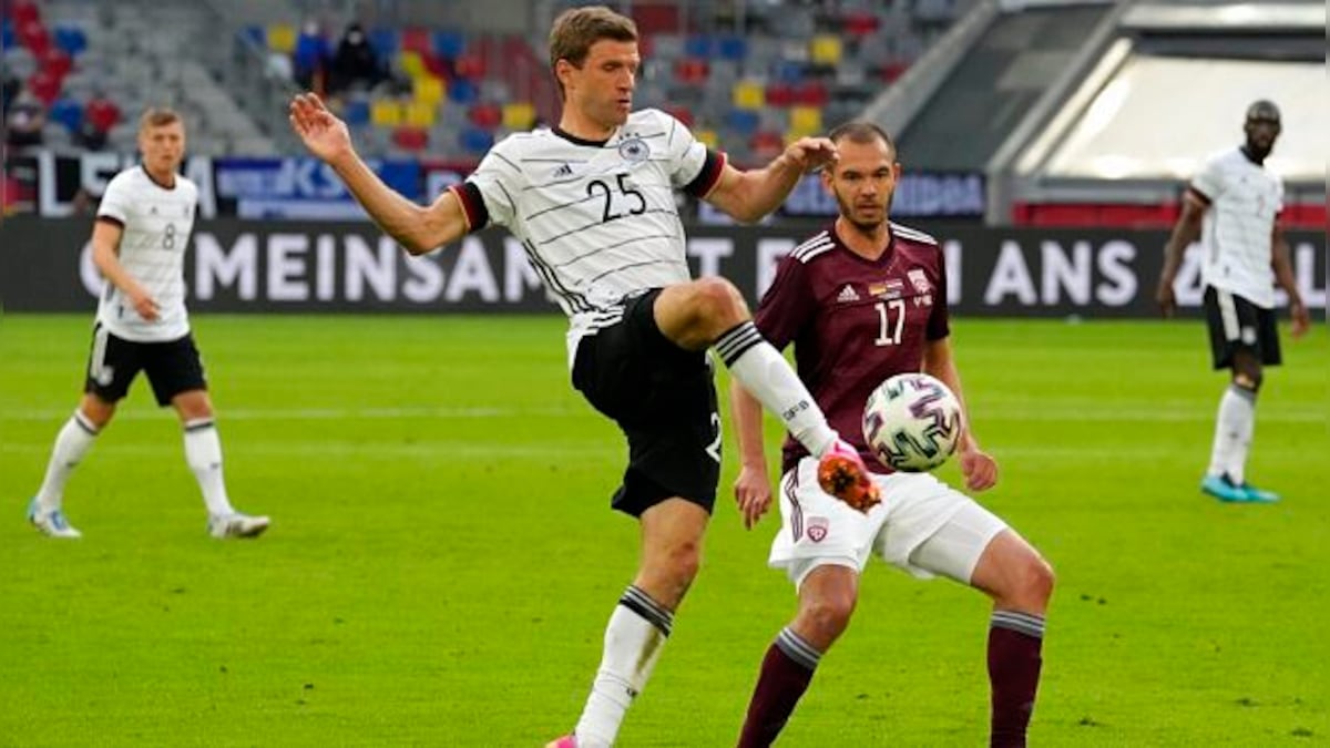 Euro 2020: Thomas Mueller on target as Germany thrash Latvia in final warm-up game