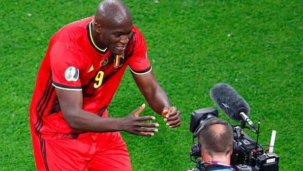 Euro 2020: 'Chris, I love you', says Romelu Lukaku after scoring in Belgium's win over Russia