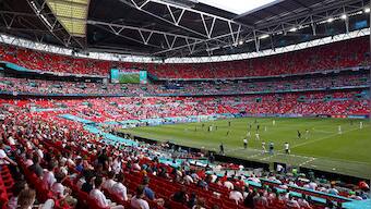 Euro 2020: Fan in serious condition after falling from stands at Wembley Stadium