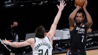NBA: Kevin Durant shines with 49 points in Brooklyn Nets' come-from-behind win over Milwaukee Bucks