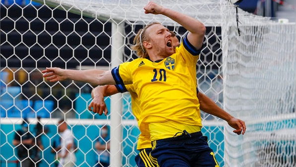 Euro 2020: Emil Forsberg's penalty helps Sweden beat Slovakia, on brink of qualifying for last 16