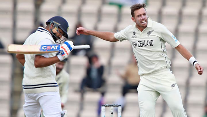 World Test Championship final: New Zealand remove Indian openers after Mohammed Shami's four-fer on Day 5