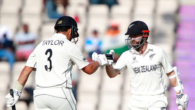 Ross Taylor and Kane Williamson formed a 96-run stand for the third wicket to take New Zealand home. AP 