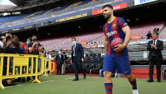 LaLiga: 'It will be a pleasure if we play together' Sergio Aguero hoping to team up with Lionel Messi at Barcelona LaLiga: 'It will be a pleasure if we play together' Sergio Aguero hoping to team up with Lionel Messi at Barcelona