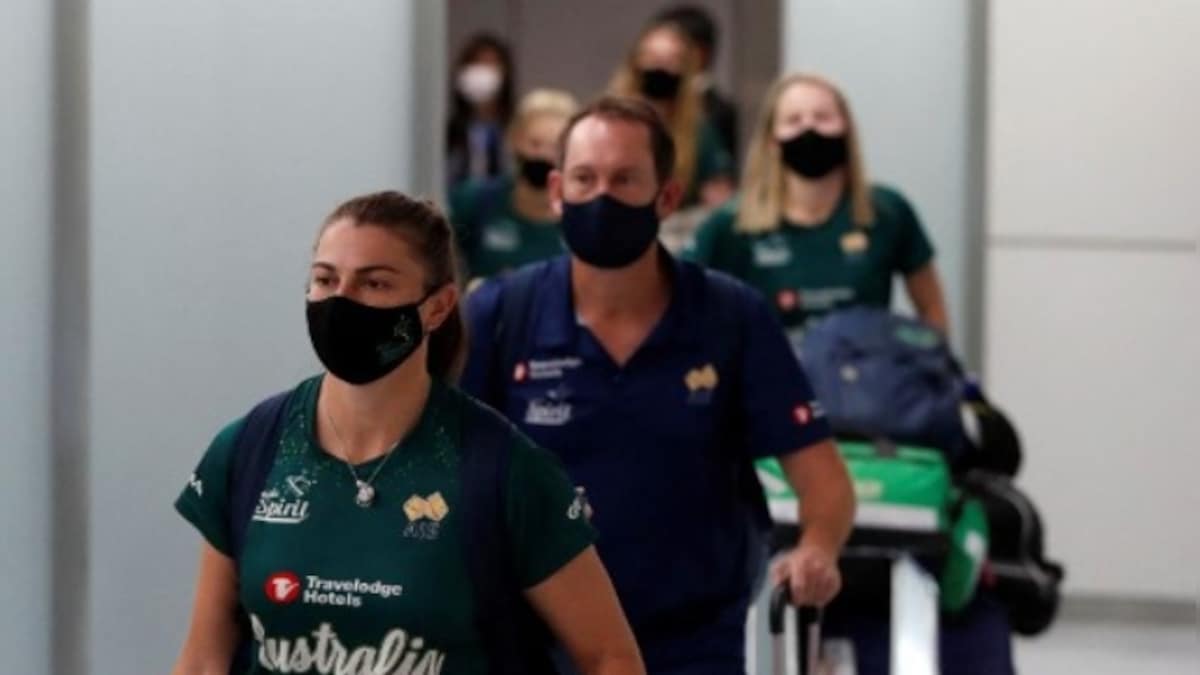 Tokyo Olympics 2020: Australia's softball team becomes first to arrive in Japan for Games