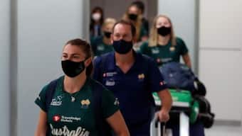 Tokyo Olympics 2020: Australia's softball team becomes first to arrive in Japan for Games
