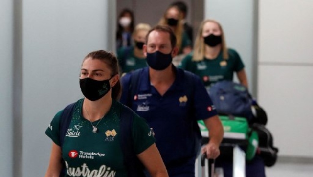 Tokyo Olympics 2020: Australia's softball team becomes first to arrive in Japan for Games Tokyo Olympics 2020: Australia's softball team becomes first to arrive in Japan for Games