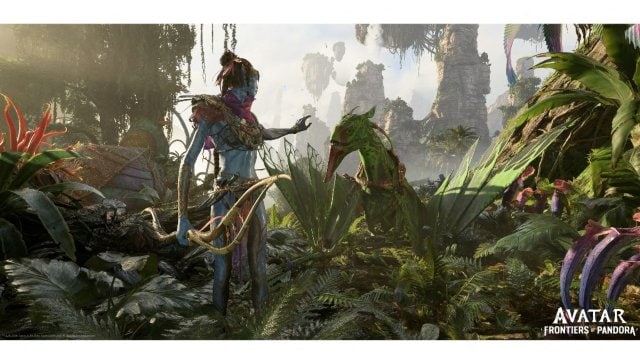 Screengrab from Avatar: Frontiers of Pandora displayed at E3 2021. AFP