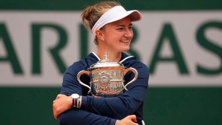 The Barbora Krejcikova Express is on its way