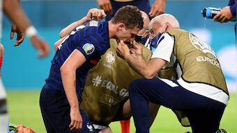 Euro 2020: FIFPro asks UEFA why Benjamin Pavard played on after being 'knocked out'