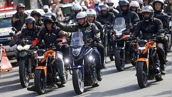 Brazil president Jair Bolsonaro fined $110 for flouting mask order at motorcycle rally in Sao Paulo