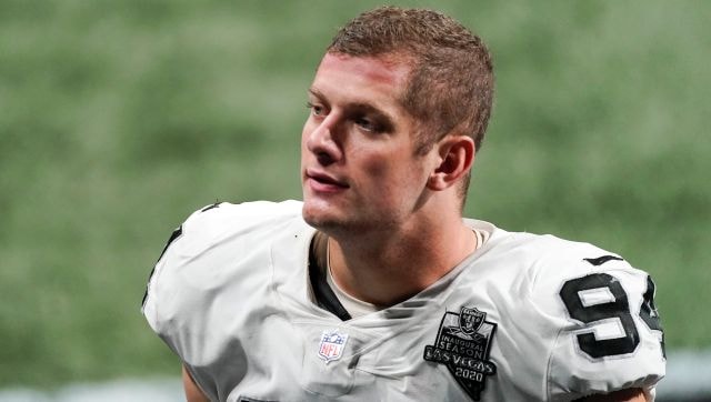 Las Vegas Raiders' Carl Nassib comes out as NFL's first openly gay player