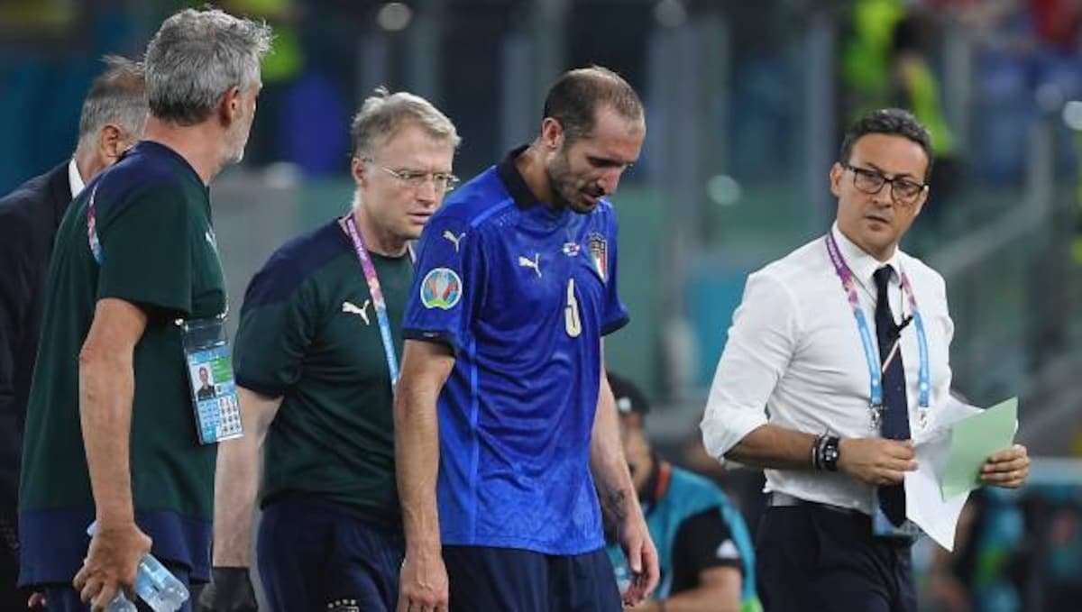 Euro 2020 Girogio Chiellini Says Injury Does Not Take Shine Off Italy S Success Sports News Firstpost