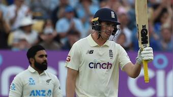 England vs New Zealand: Rory Burns lauds Dan Lawrence after tough Day 1 against Black Caps at Birmingham