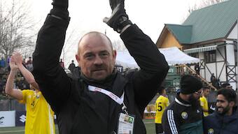 I-League: Real Kashmir FC coach David Robertson honoured with British Empire Medal