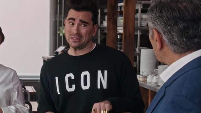Daniel Levy as David Rose in a still from Schitt's Creek