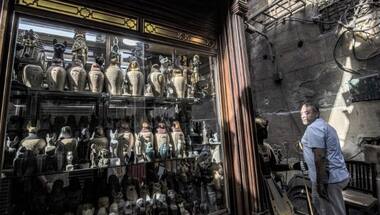 Souvenir shops in Egypt pin hopes on resurgence of tourism after business being impacted due to COVID-19