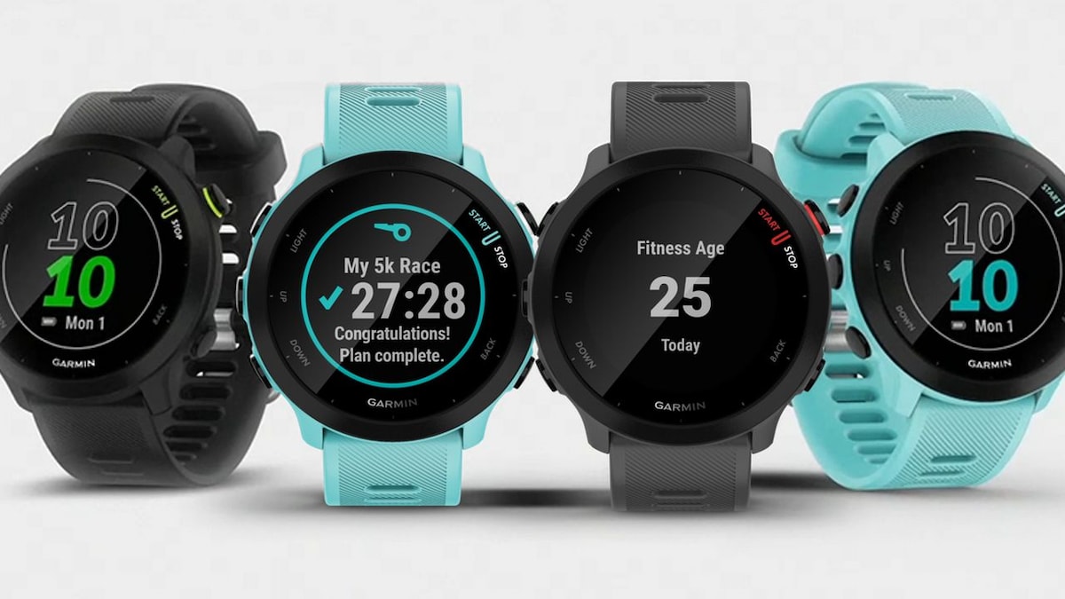 Garmin Forerunner 55 smartwatch with heart rate monitor, PacePro feature  and more launched in India at Rs 20,990 – Firstpost