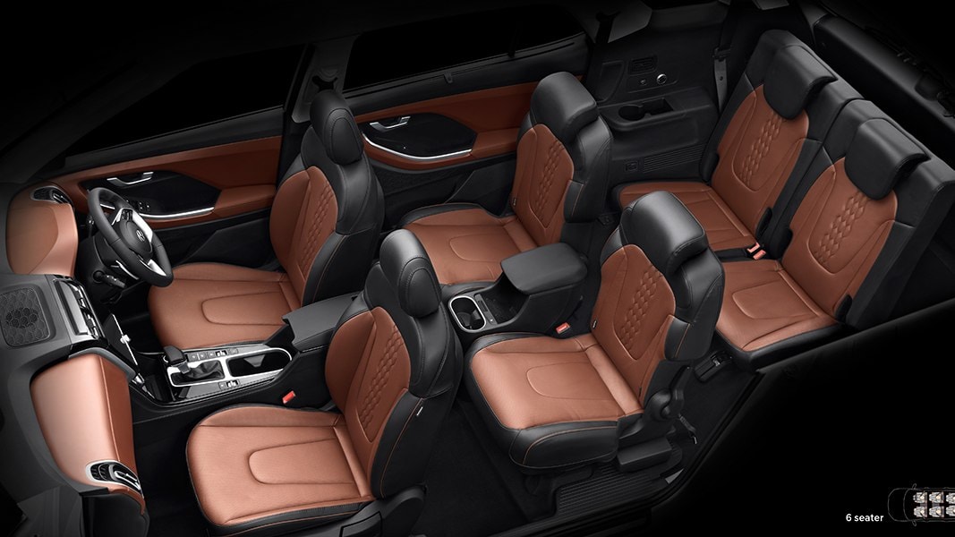 Hyundai Alcazar interior and features revealed, bookings open ahead of